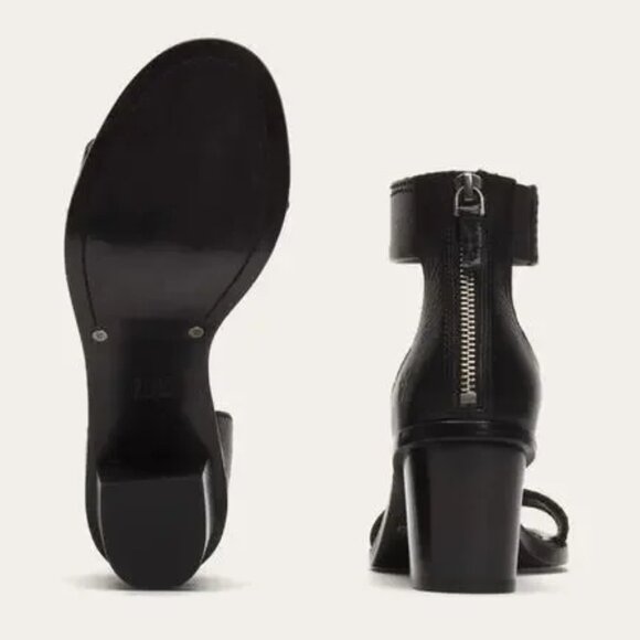 Frye Brielle Back Zip Sandal - Picture 3 of 15